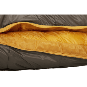 EXPED ULTRA -5° SLEEPING BAG M (close up on zipe inner liner)